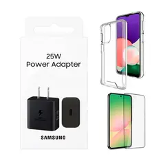 SAMSUNG - Kit Para A56 Adaptador 25w Gan + Case Y Funda
