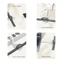 LDNIO - Cargador Portatil para Iwatch Aw005 2 En 1 De 1200mAh