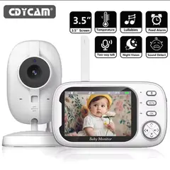 GENERICO - NUEVO VIDEO MONITOR PARA BEBÉ HD VISIÓN NOCTURNA 3.5 "