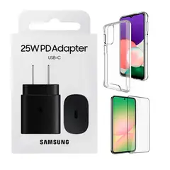 SAMSUNG - Kit Para A56 Adaptador 25w Negro + Case Y Funda