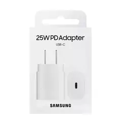 SAMSUNG - Adaptador 25W EP -TA800 Para Galaxy A55A56 Blanco