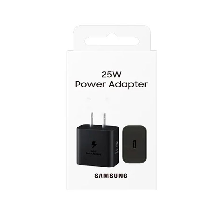 Adaptador De Pared 25w Gan Para Galaxy A56 Negro