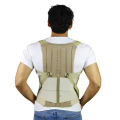 GENERICO - FAJA DORSO DRILL ANTIALERGICO TALLA S