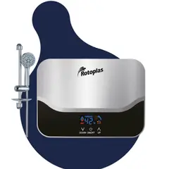 ROTOPLAS - Calentador de Agua Instantáneo Prisma con Pantalla Digital -310956