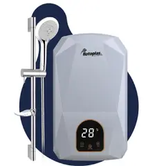 ROTOPLAS - Terma Instantánea Supreme con Pantalla Digital y 5 Salidas de Agua - 310957