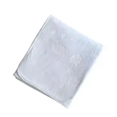 WAWA PIMA - MANTA REVERSIBLE PLUSH JACKARD - CELESTE