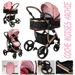 STOKKER BABY - Nuevo Coche Moises de Lujo Estructura de Aluminio ARCHIE -Rs