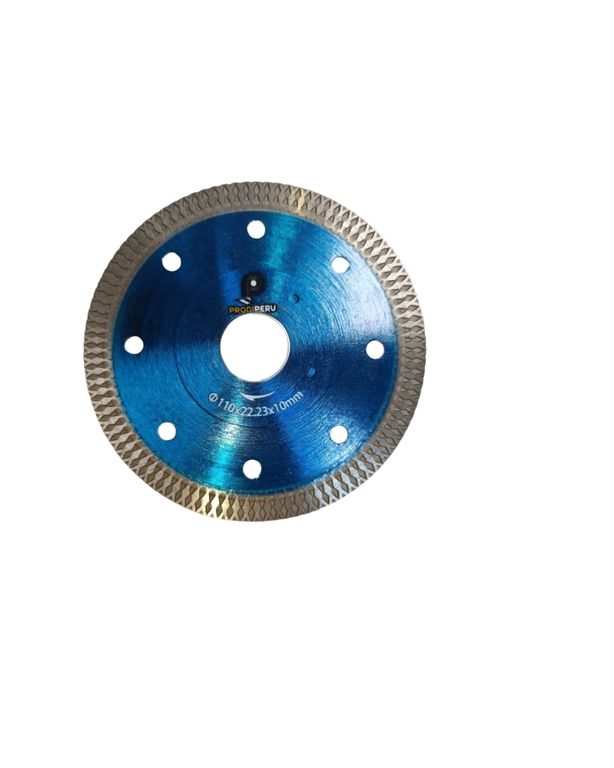 DISCO TRENZADO AZUL 110MM