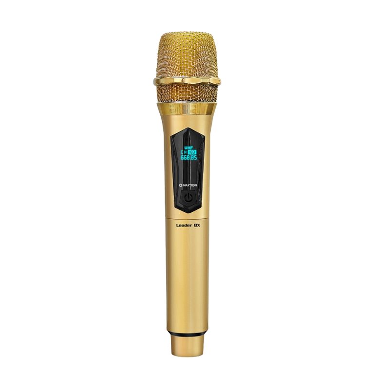 Micrófono Inalámbrico Recargable Leader MX718G-BT