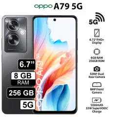 Celular libre A79 672 256GB 8GB RAM Negro