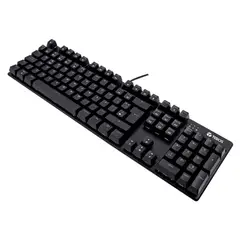 TEROS - Teclado Mecanico Te-4068g Retroiluminación Rainbow Usb Negro Español Latinoamérica