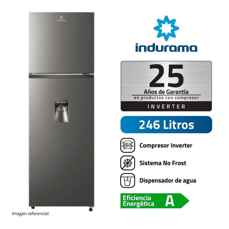 Refrigeradora 245 litros No Frost Croma RI-389DI