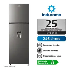 INDURAMA - Refrigeradora 245 litros No Frost Croma RI-389DI
