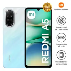 XIAOMI - CELULAR REDMI A5 4GB RAM 128GBROM COLOR AZUL OCEANO