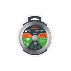 TRUPER - DISCO DIAMANTADO DE RIN CONTINUO