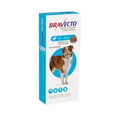 BRAVECTO - Para perros de 20kg - 40kg masticable