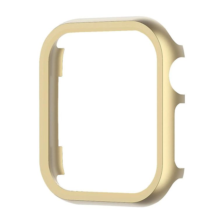 BUMPER CASE DE ACERO INOX PARA SMARTWATCH DE 41MM DORADO