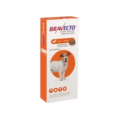BRAVECTO - Para perros de 4,5kg -10kg masticable
