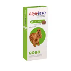 BRAVECTO - Para perros de 10kg - 20kg masticable