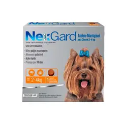 NEXGARD - De 2kg - 4 kg