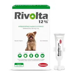 RIVOLTA - 12% de 2.6kg a 5kg – 1 Pipeta