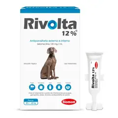 RIVOLTA - 12% de 20.1kg a 40kg - 1 pipeta