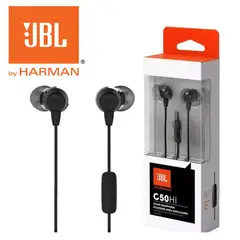 JBL - Audifono C50HI In Ear 35mm con Micrófono - Negro