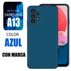 SAMSUNG - Silicone Case Para A13 Azul Con Marca