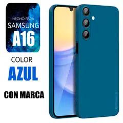 SAMSUNG - Silicone Case Para A16 Azul Marca