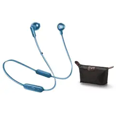 JBL - Audífonos Bluetooth TUNE 215BT Azul Y Estuche
