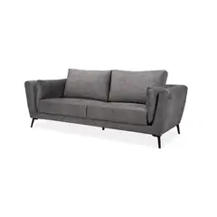 TUGO - Sofá Valencia 3 Cuerpos Gris
