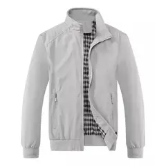 GIOIO - Chaqueta Con Cremallera Pilot Casual Para Hombre
