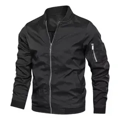 GIOIO - Chaqueta Bomber Casual Ligera Hombre