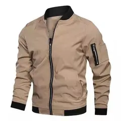 GIOIO - Chaqueta Bomber Casual Ligera Hombre