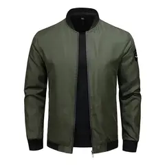 GIOIO - Chamarra Bomber Casual Moda Varsity Rompevientos Deportivas