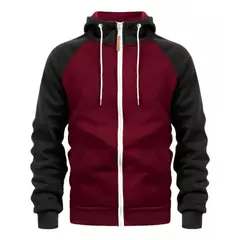 GIOIO - Chaqueta De Capucha Casual De Moda Para Hombres Sudadera