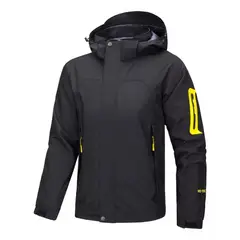 GIOIO - Chamarra Cortaviento Impermeable Transpirable