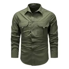 GIOIO - Camisa Táctica Camisa Impermeable Para Uso Al Aire Libre