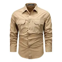 GIOIO - Camisa Táctica Camisa Impermeable Para Uso Al Aire Libre