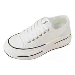 GIOIO - Zapatillas De Casuales Gruesazapatos De Lona Para Mujer