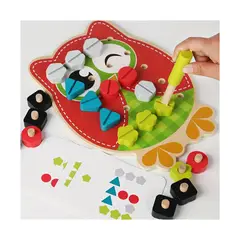 GENERICO - Juguete de Destornillador de Madera con Forma de Animal para Niños