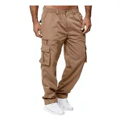 GIOIO - Pantalones Cargo Para Hombre Casual Varios Bolsillos Jogger