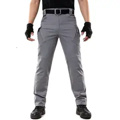 GIOIO - Pantalón Tactico Slim Fit Resistente Desgaste Hombres