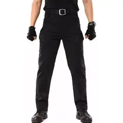 GIOIO - Pantalón Tactico Slim Fit Resistente Desgaste Hombres