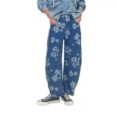 GIOIO - Pantalón Vaquero Mujer Tiro Medio Recto Casual Clásico