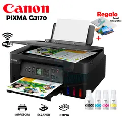 CANON - IMPRESORA MULTIFUNCIONAL PIXMA G3170 WIFI