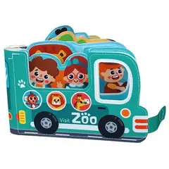 GENERICO - Libro Sensorial para Bebés Estimulación Temprana - zoologico