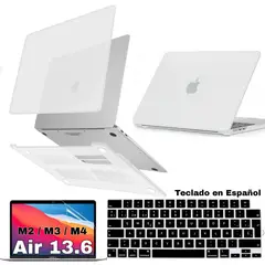 GENERICO - Case + mica +cobertor teclado MacBook Air de 13,6 A3113 M4 A3240 A2681