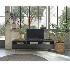 R&R MUEBLES - Mueble para TV Moderna Gabriel 3 Cajones
