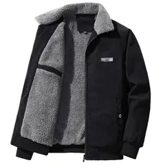 BLWOENS - Chaqueta de invierno para hombres - Negro